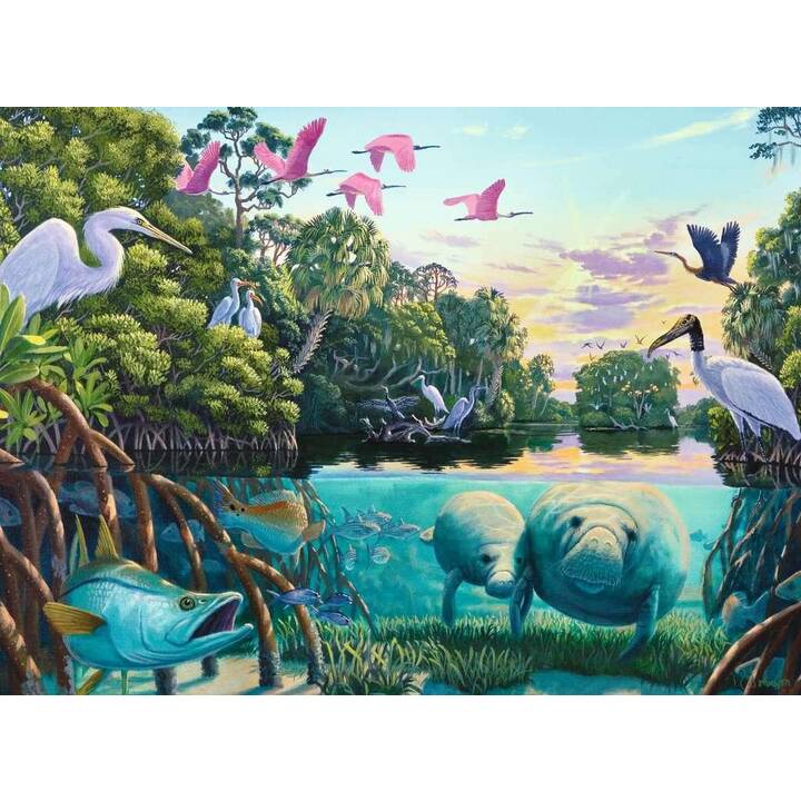 RAVENSBURGER Wild Life Flora & Fauna Puzzle (500 x)