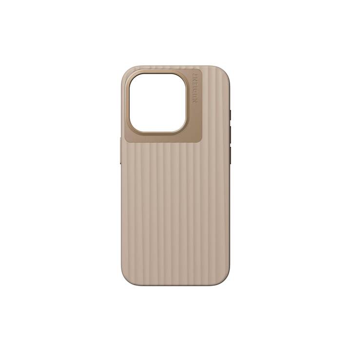 NUDIENT Backcover (iPhone 15 Pro, Beige, Alluminio)