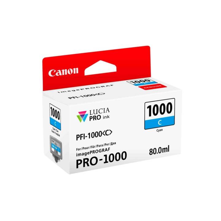 CANON PFI-1000C (Cyan, 1 Stück)