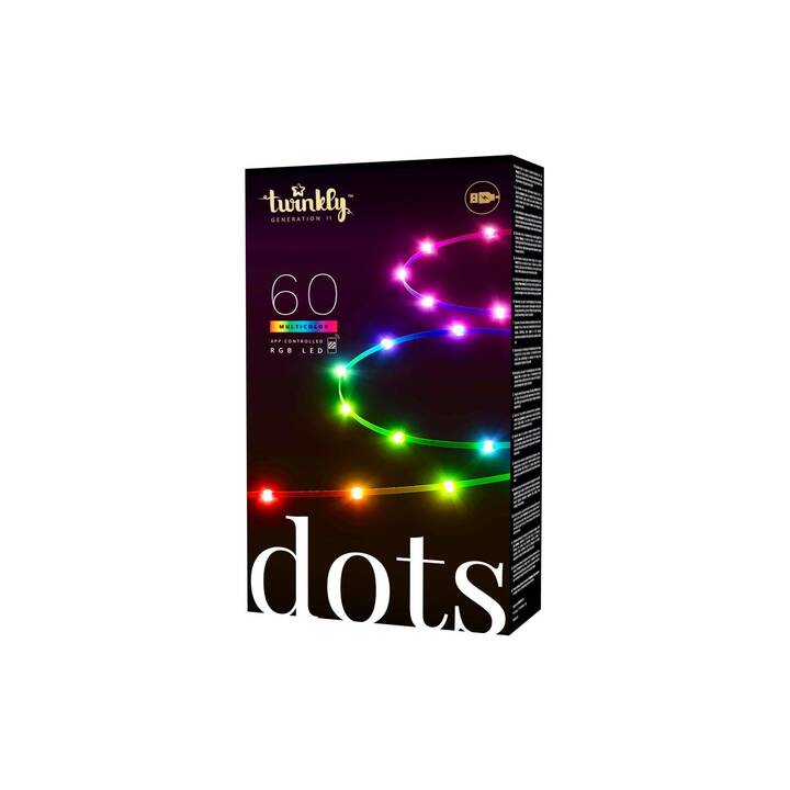 TWINKLY Ghirlanda di luci Dots Light (60 LEDs, 300 cm)