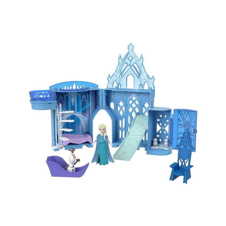 MATTEL Frozen Elsas Ice Palace Casa delle bambole (Multicolore)