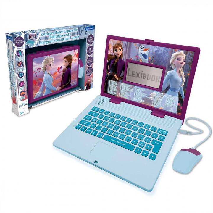 LEXIBOOK Computer portatile per bambini Disney Frozen 2 (DE, EN)