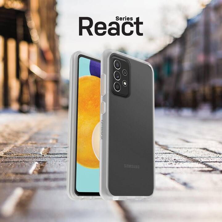 OTTERBOX Backcover React (Galaxy A52 Galaxy A52 5G, Transparent, Clair)