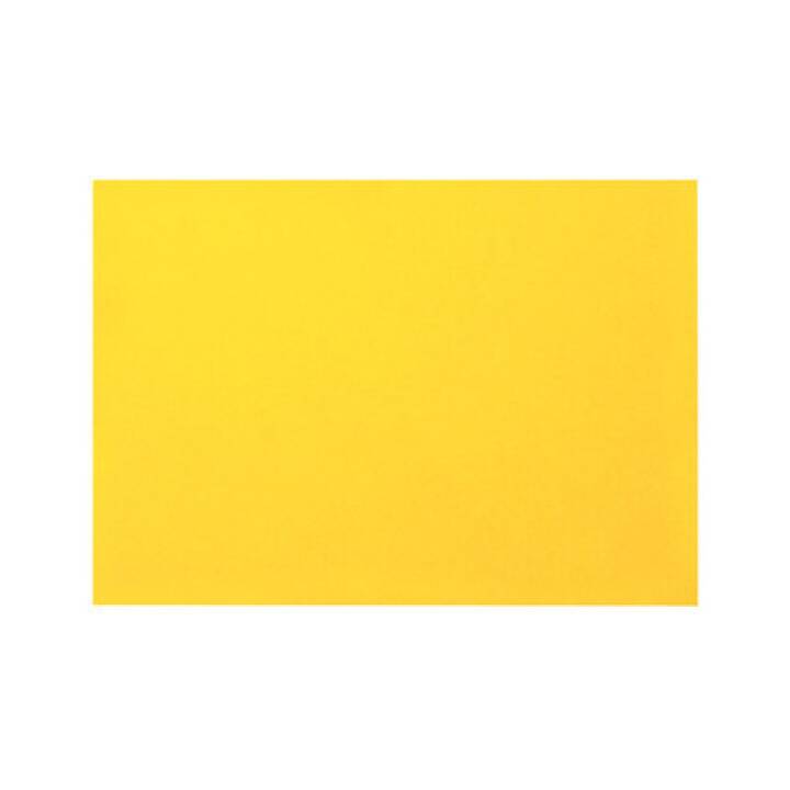 BIELLA Karteikarten (A7, Gelb, Blanko, 100 Stück)