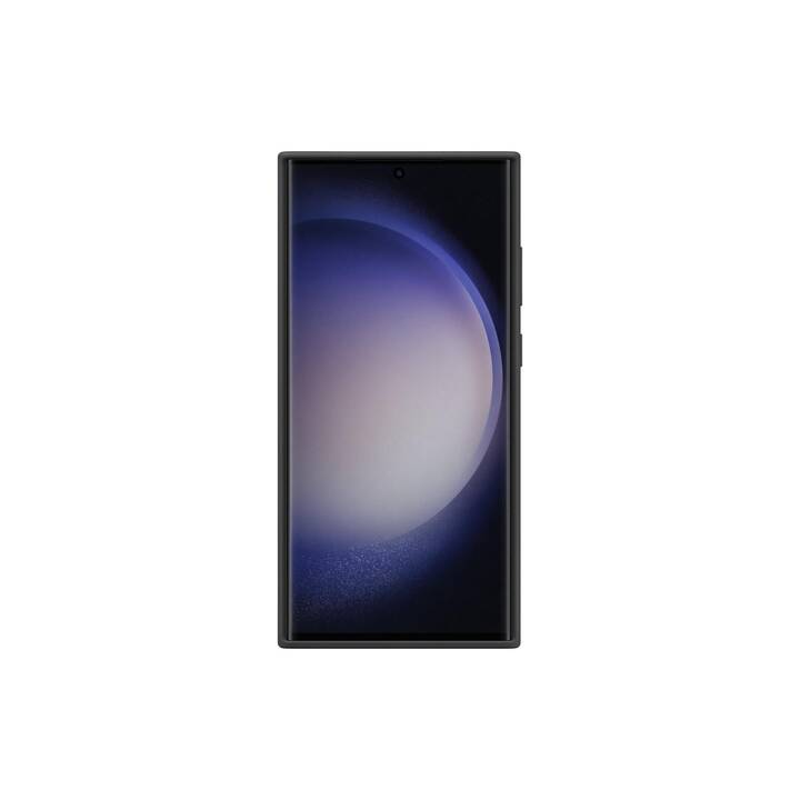 SAMSUNG Backcover Silicon Grip (Galaxy S23 Ultra, Nero)