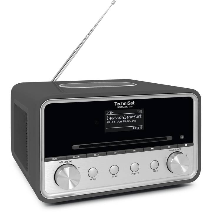 TECHNISAT 586 DigitRadio Radios numériques (Argent, Anthracite)