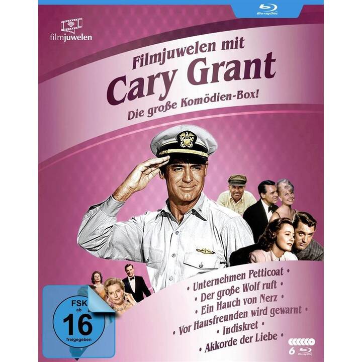 Filmjuwelen mit Cary Grant - Die groses Komödien-Box (EN, DE)