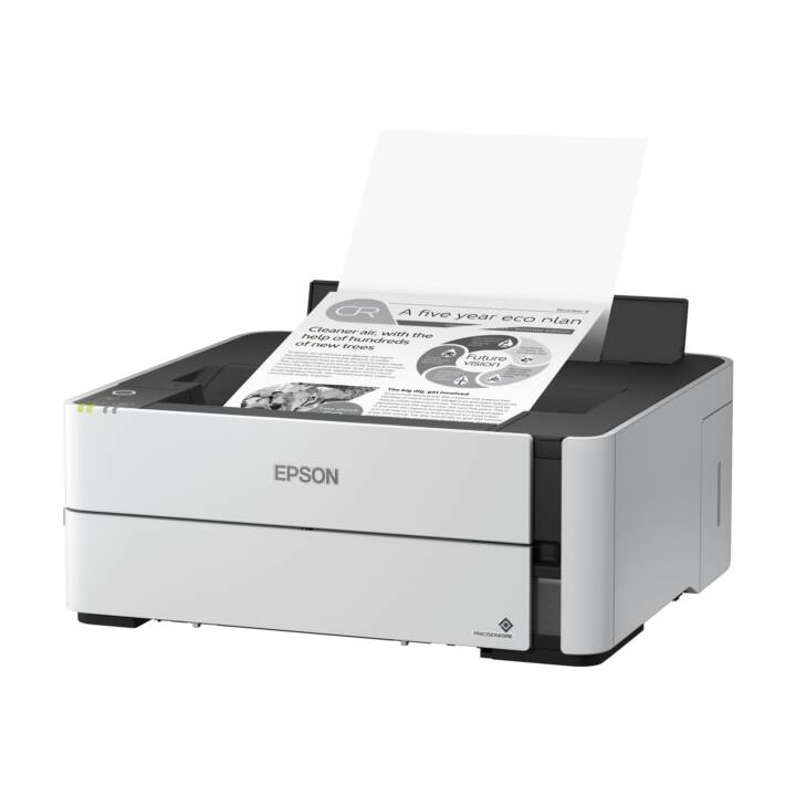 EPSON EcoTank ET-M1180 (Imprimante à jet d'encre, Noir et blanc, Wi-Fi, WLAN)