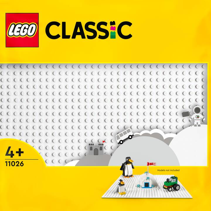 LEGO Classic Weisse Bauplatte (11026)