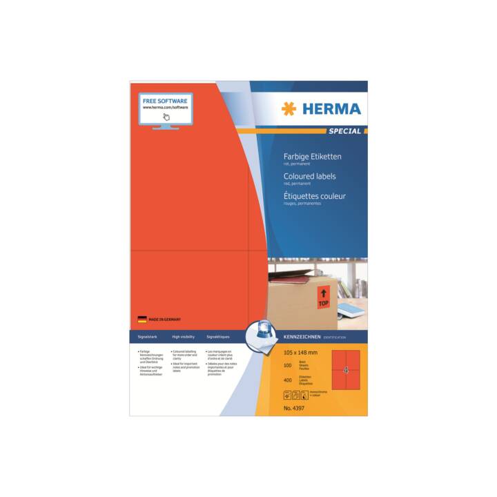 HERMA Ettiquettes (400 x, A6)