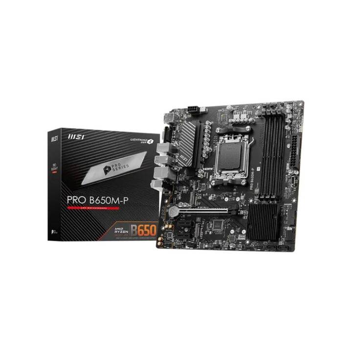 MSI Pro B650M-P (AM5, AMD B650, Carte de développement)