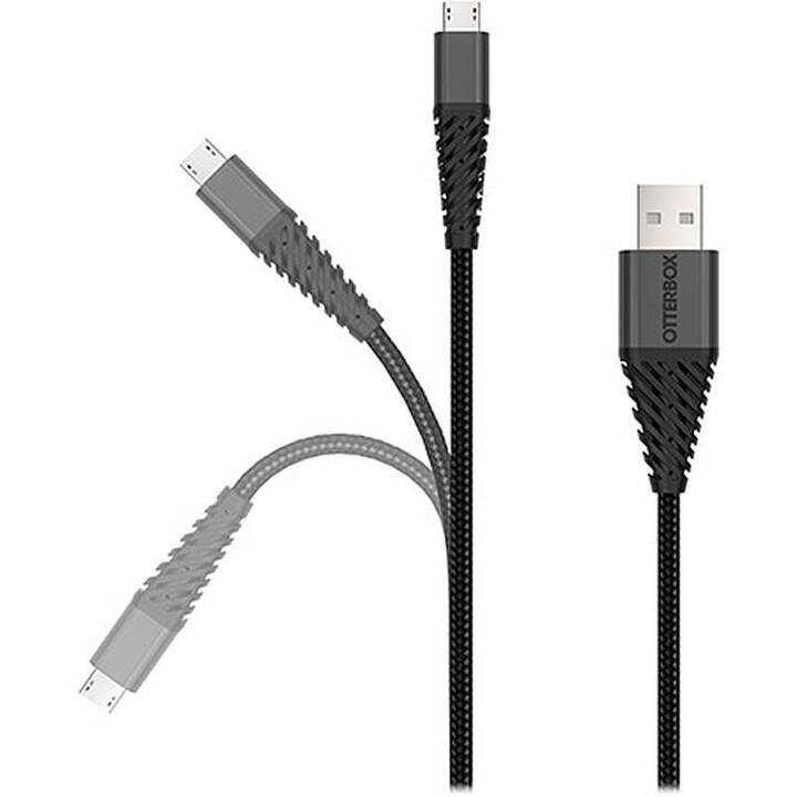 OTTERBOX Câble (Fiche Micro USB 2.0 de type A, Fiche USB 2.0 de type A, 2 m)