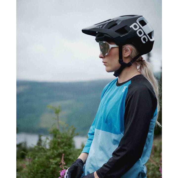 POC Unisexe Casque de VTT Kortal Race MIPS (M, Noir)