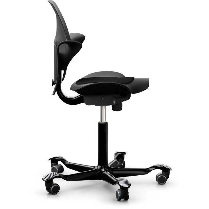 HAG Capisco Puls 8010 Fauteuil de bureau piovant (Noir)