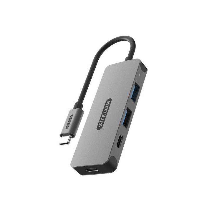 SITECOM  (4 Ports, USB de type C, USB de type A)