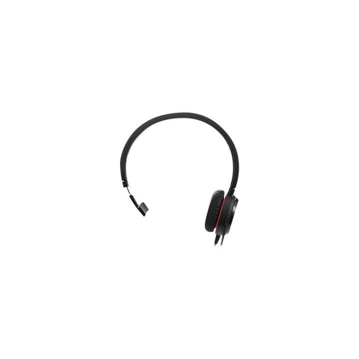 JABRA Office Headset Evolve 30 II (On-Ear, Kabel, Schwarz)