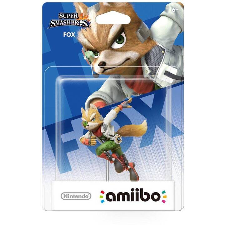 NINTENDO Amiibo Super Smash Bros. Character - Fox Figuren (Nintendo Switch, Mehrfarbig)