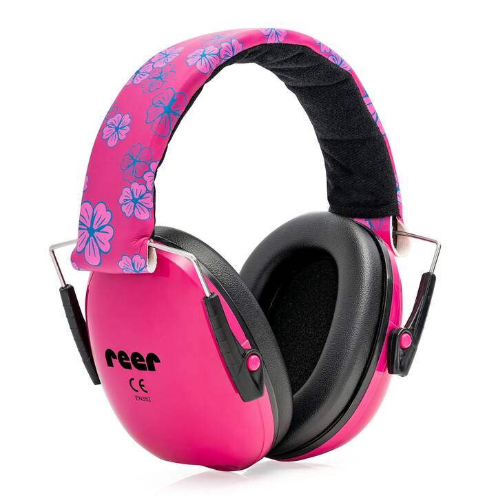 REER Casques antibruit pour enfants SilentGuard Kids (Pink)