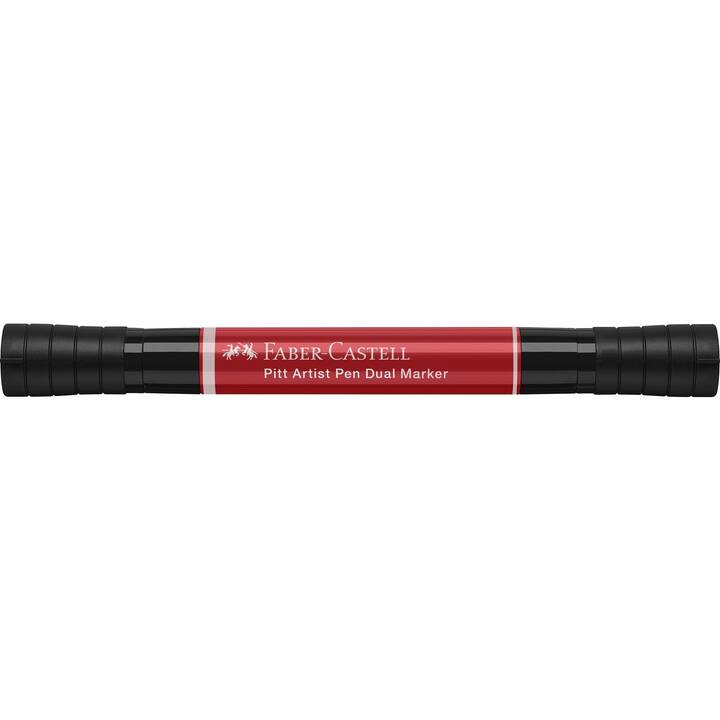 FABER-CASTELL Pitt Artist Crayon encre (Rouge, 1 pièce)