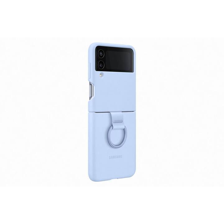 SAMSUNG Backcover mit Ring (Flip 4, Arctic Blue)