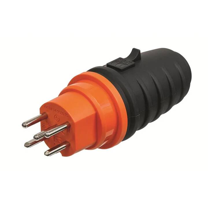 STEFFEN Connecteur de montage (Terminal à vis / T15, Noir, Orange)