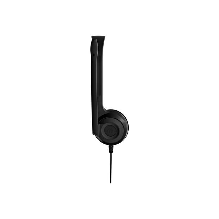 EPOS Casque micro de bureau PC 5 (On-Ear, Câble, Noir)
