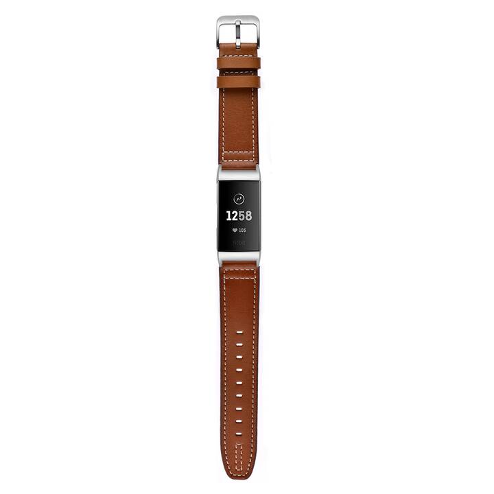 EG Armband für Fitbit Charge 3 (18 mm) - braun