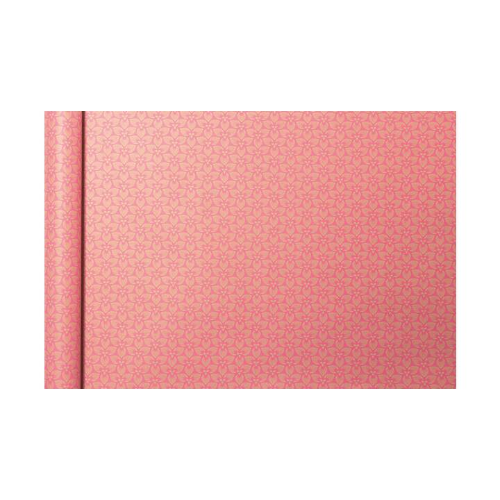 CLAIREFONTAINE Papier cadeau (Rose, Fleurs)