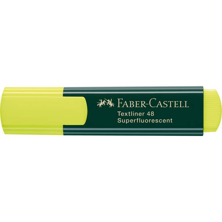 FABER-CASTELL Evidenziatore Textliner 48 (Giallo, 1 pezzo)