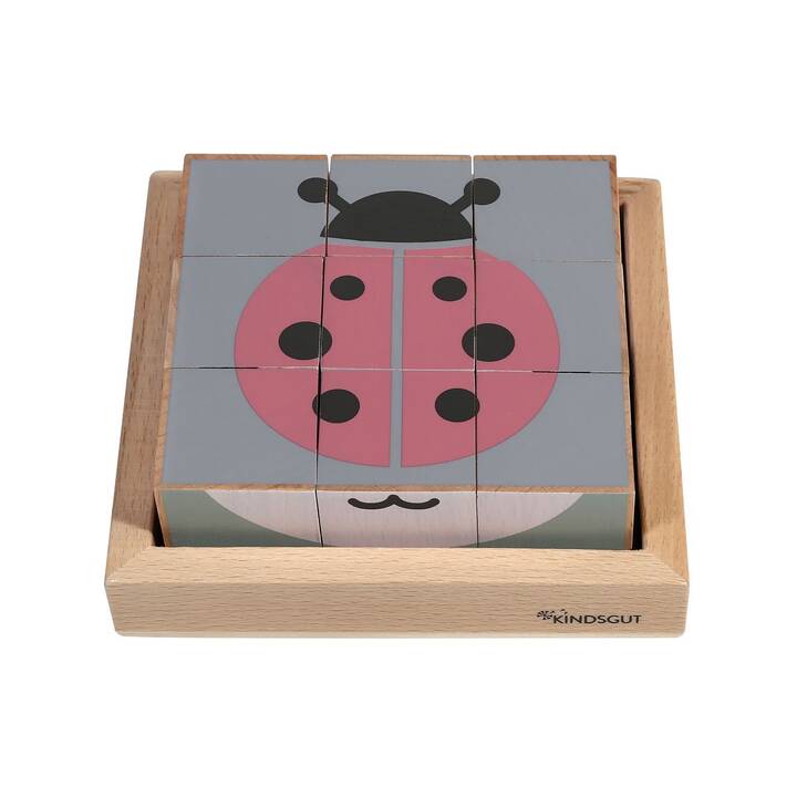 KINDSGUT Animaux Puzzle à cubes (9 pièce)
