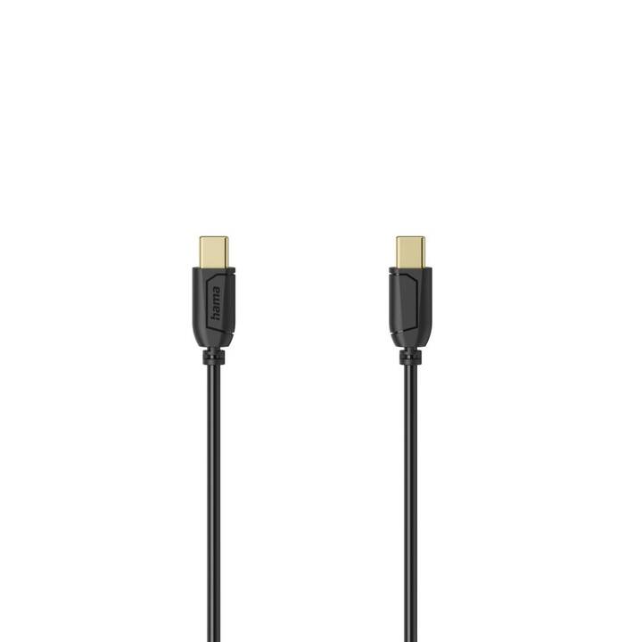 HAMA Flexi-Slim Câble (USB C, 0.75 m)