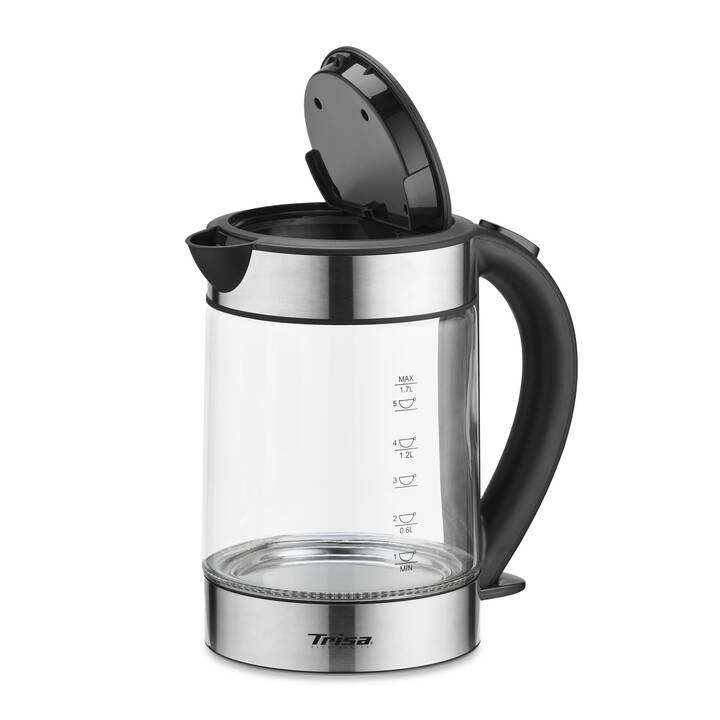 TRISA Compact Boil W5669 (1.7 l, Acciaio Inox, Vetro, Acciaio inox)