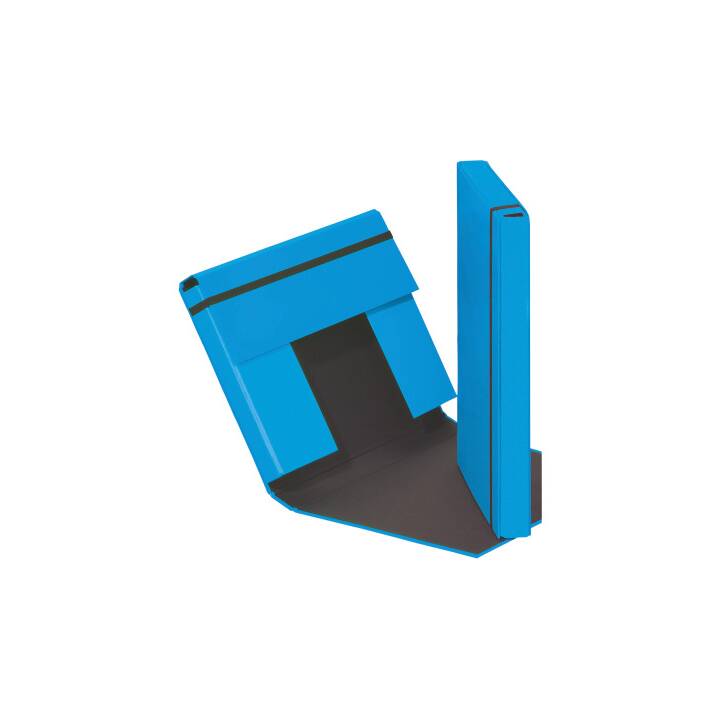 PAGNA Cartellina con elastico (Blu, A4, 1 pezzo)