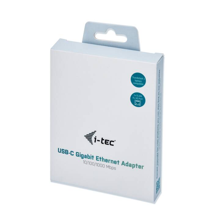 I-TEC Adapter (USB 3.1 Typ-C, RJ-45, 28 cm)