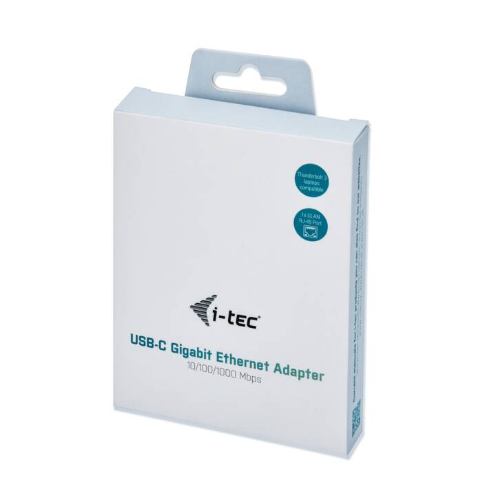 I-TEC Adaptateur (USB 3.1 v-C, RJ-45, 28 cm)