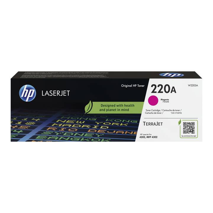 HP 220A (Cartouche individuelle, Magenta)
