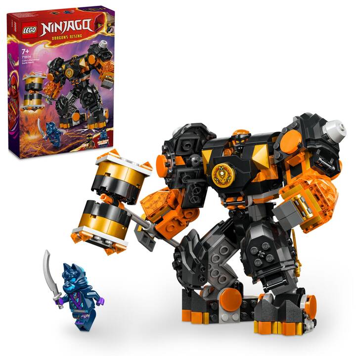 LEGO Ninjago Mech elemento Terra di Cole (71806)