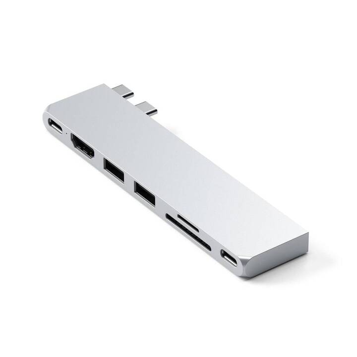 SATECHI Slim Pro (7 Ports, HDMI, USB de type C, USB de type A)