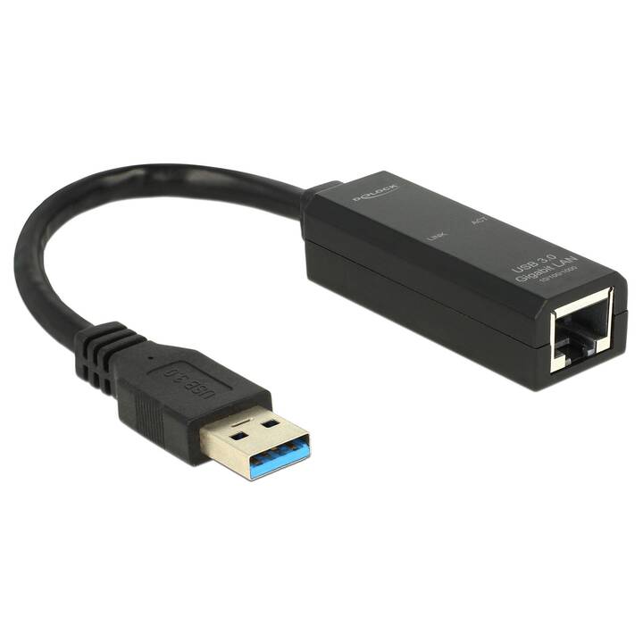 DELOCK Adapteur réseau (RJ-45, USB 3.0, 0.59 m)
