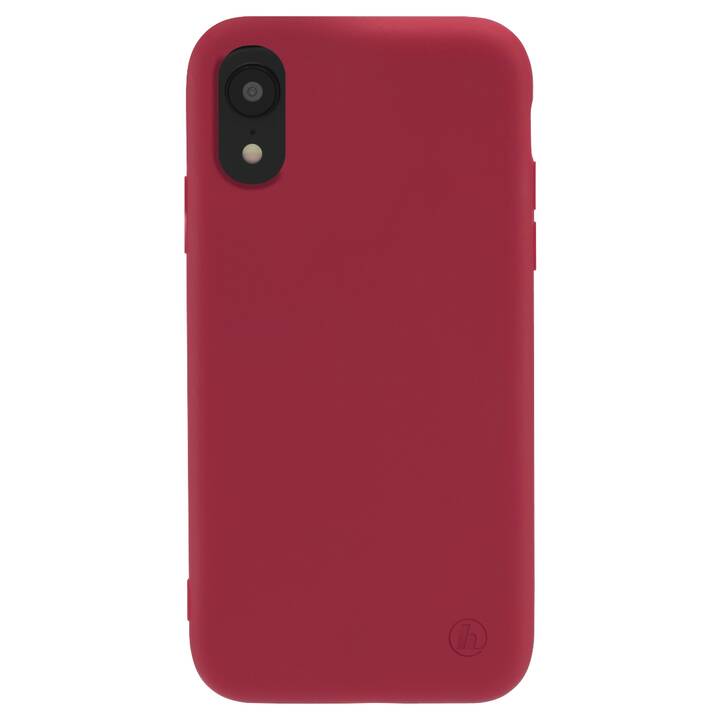 HAMA Backcover Finest Feel (iPhone XR, Rosso)