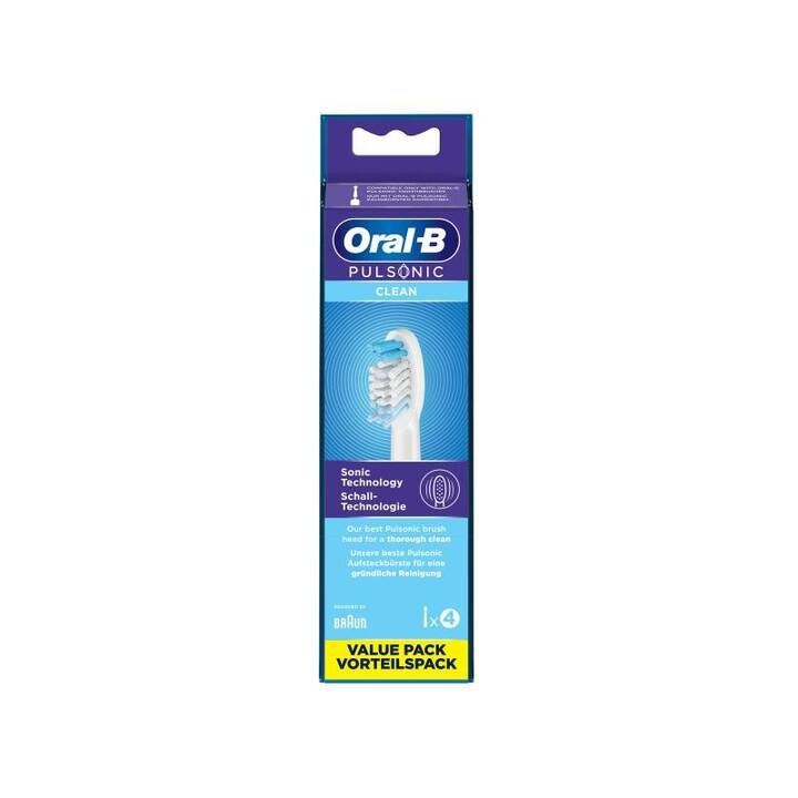 ORAL-B Testa di spazzolino Pulsonic Clean (4 pezzo)