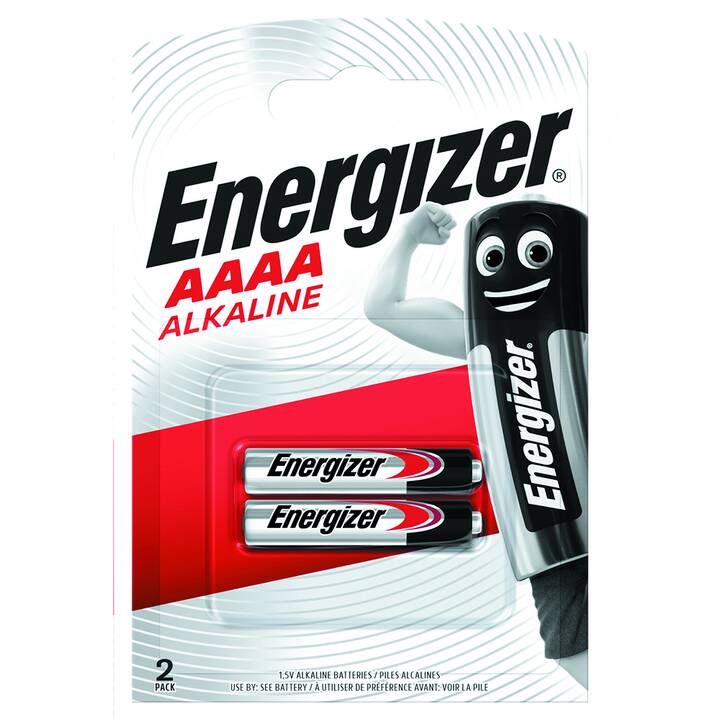 ENERGIZER Batterie (AAAA / Mini / LR61, 2 pièce)