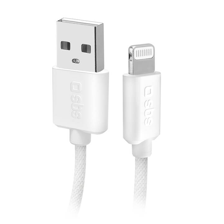 SBS Câble (USB 2.0 de type A, Lightning, 1.5 m)