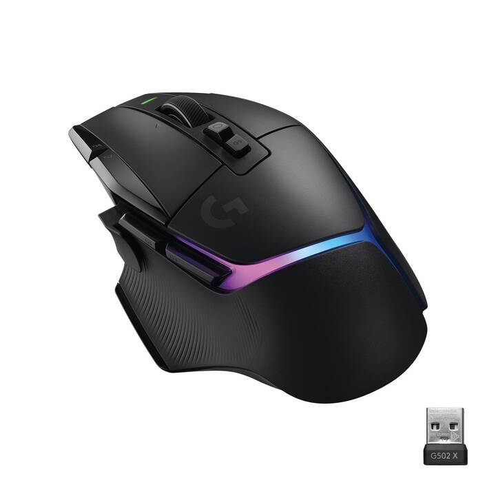 LOGITECH G502 X Plus Maus (Kabel und Kabellos, Gaming)