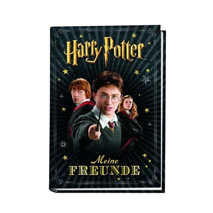 PANINI Freundschaftsbuch Harry Potter (14.9 cm x 1 cm x 21.2 cm, Schwarz)
