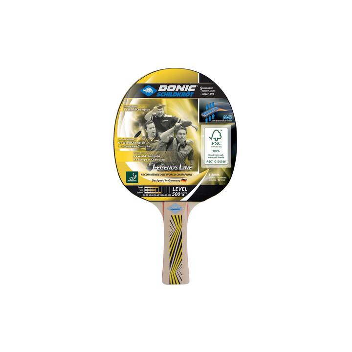 DONIC SCHILDKRÖT Tischtennisschläger Legends 500