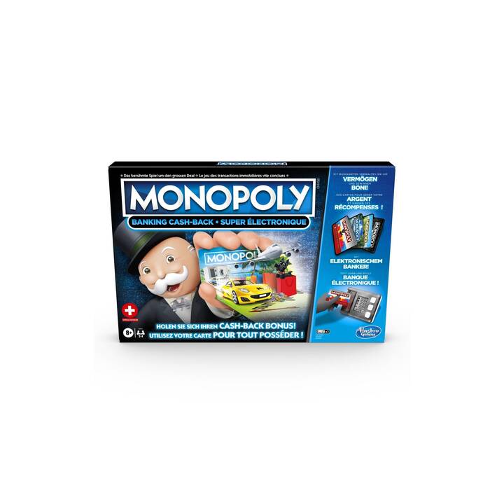 HASBRO Monopoly Banking Cash-Back (DE, IT, FR)