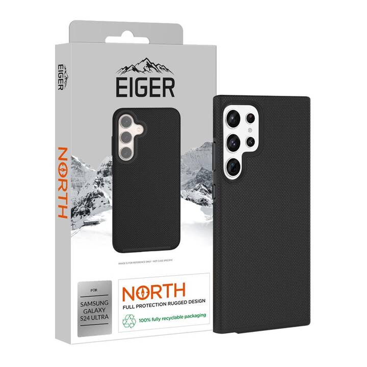 EIGER Backcover North (Galaxy S24 Ultra, Nero)
