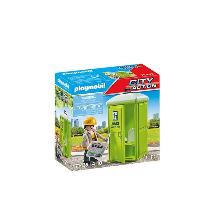 PLAYMOBIL City Action Mobile Toilette (71435)