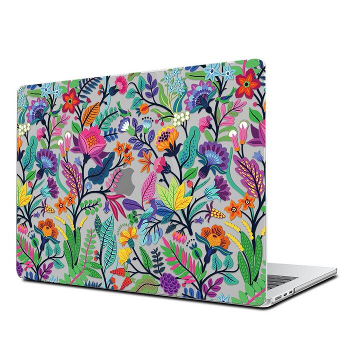 EG Hardcase (MacBook Air 13" M3 2024, Blumen, Mehrfarbig)